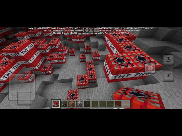 Tnting minecraft 