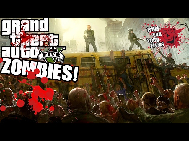 GTA V ZOMBIES - MODO SOBREVIVÊNCIA  -   Ep01