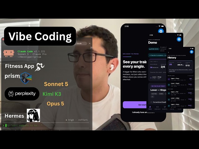 Day 11 — Build Fitness Mobile App PRISM w/ me :)