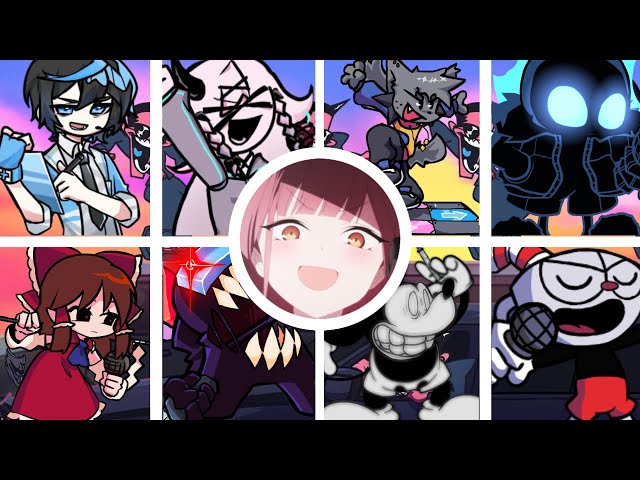 【FNF】Unwelcome Schoolを色々なキャラに歌わせてみた【Unwelcome School But Every Turn a Different Character Sings It】