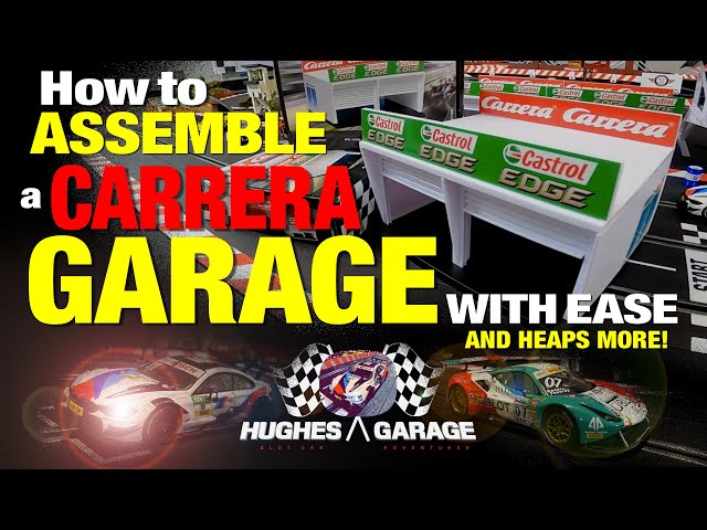 Carrera Pit Lane Garage Build - Hughes Garage SCA Ep 6
