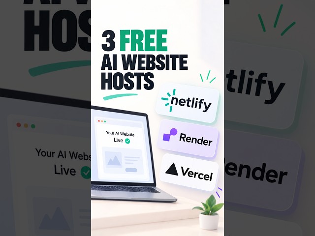 3 Free Platforms to Host Your AI Website For Free