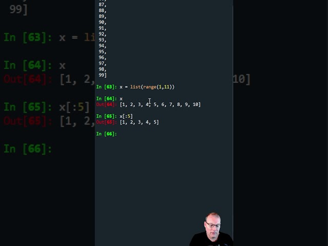Python Data & More Let's Look At Slicing a List In Python