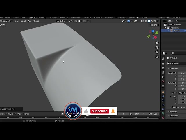 Blender Hard Surface Modelling Tutorial for Beginners #Blender #tutorial #beginners
