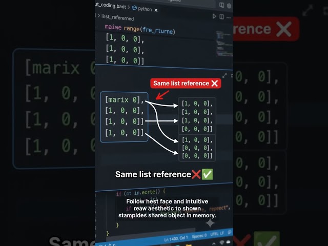 Python List Trap: Why Did Every Row Change?! 😳 MUST WATCH!