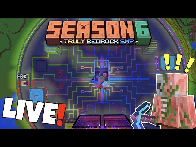 MEGA BASE BUILDING! Truly Bedrock #94 6/11/25 Minecraft Bedrock Edition Survival