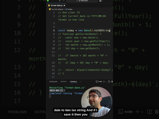 Data Formatting in JavaScript