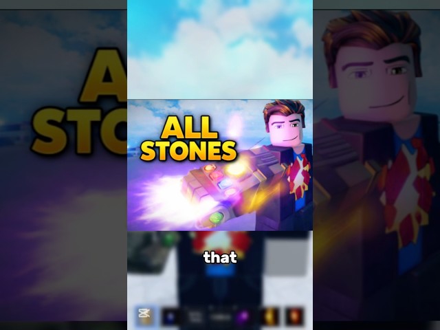 How To Get ALL Infinity Stones in Thanos Simulator FAST