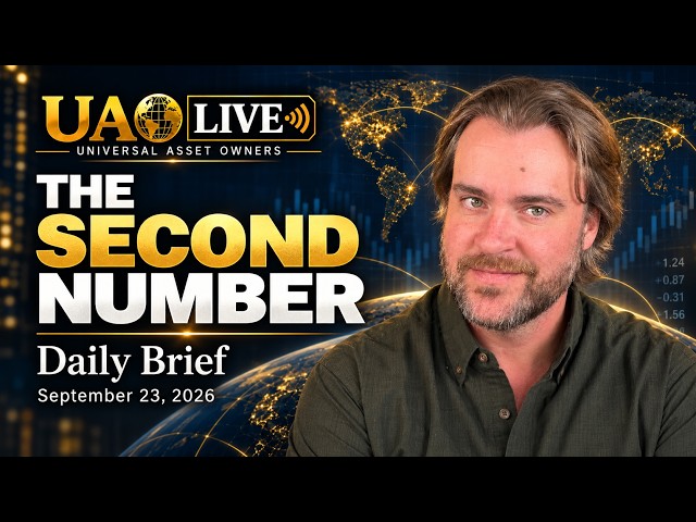 Sweden Pension Fees, U.S. Grid Queue & Institutional Investing | UAO Live | September 23, 2026