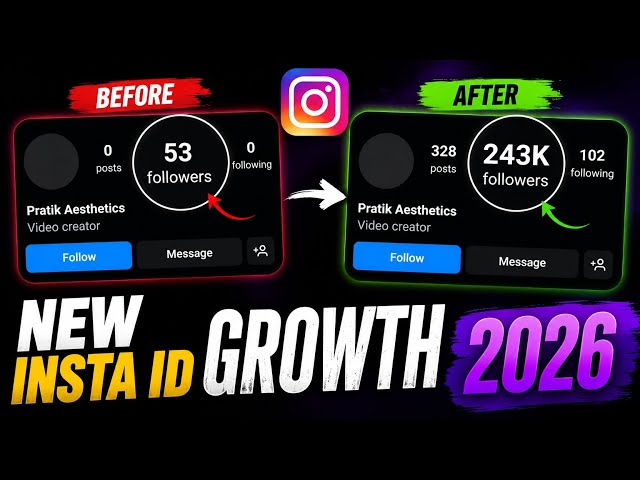 How To Grow a New Instagram Account Fast in 2026 🔥 | How to Grow a New Instagram Account
