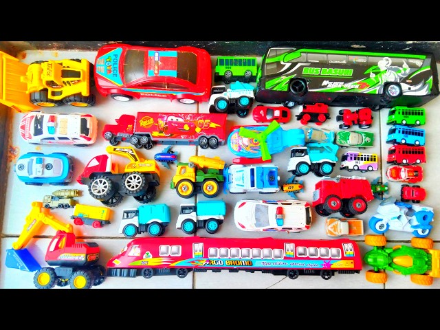 Review Koleksi Mobil Mainan! 🔥 Ada Truk Besar, Bus, Kereta & Pesawat