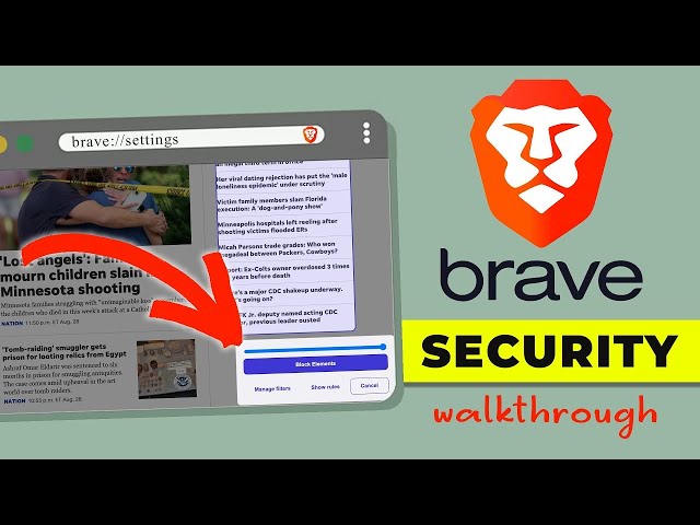 Best Brave Browser Security Settings (desktop & mobile)