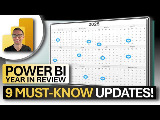 Power BI 2025 Recap 🔥 Major Updates You Need to Know