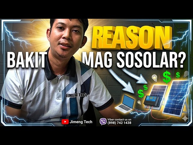 Bakit  ako nag Install ng Solar ?