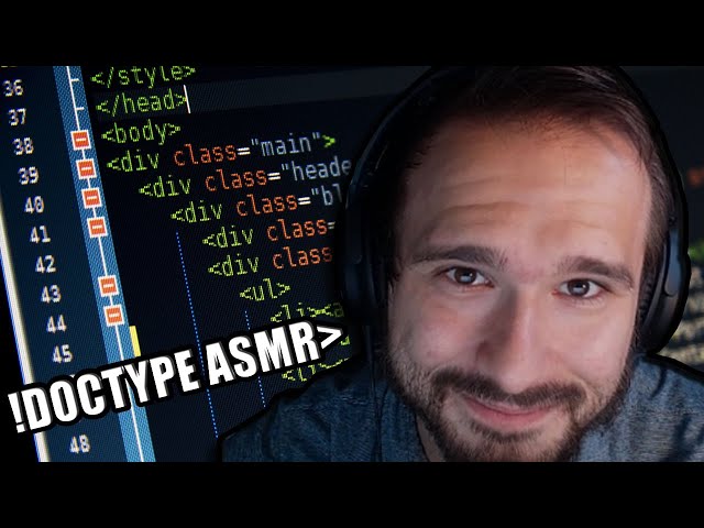 ASMR Let's Learn HTML, BRO (whispering, keyboard typing)