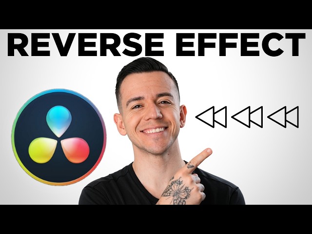 How to Reverse a Video in DaVinci Resolve