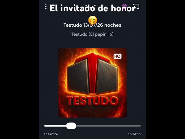 El invitado de Honor “Quesadilla”