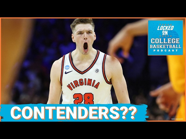 CONTENDERS: Virginia ready to DOMINATE ACC under Ryan Odom! Can Thijs de Ridder lead UVA over Duke?