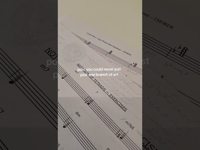 Picked music but never forgot the rest :) #art #artist #fyp #musicstudent #foryoupage