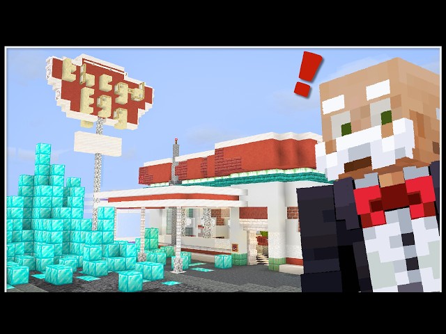 The 10,000 Diamond Prank???  – Hermitcraft 11