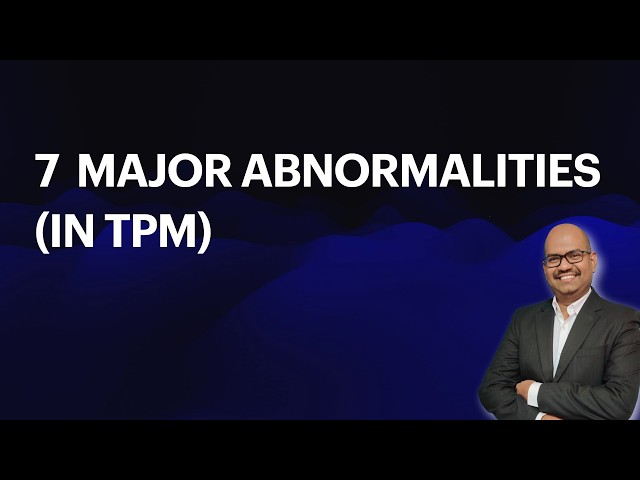 7 Major Types of Abnormalities in TPM - In English #TPM #lean #kaizen