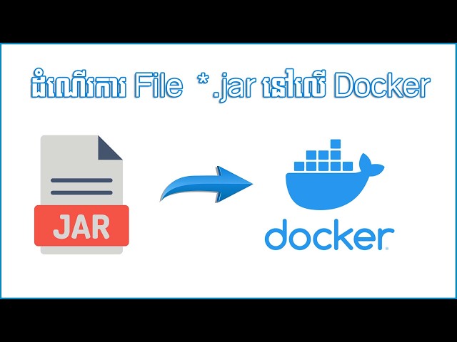 របៀប Deploy JAR File លើ Docker (Step-by-Step) | How to Deploy Java Spring Boot JAR File on Docker