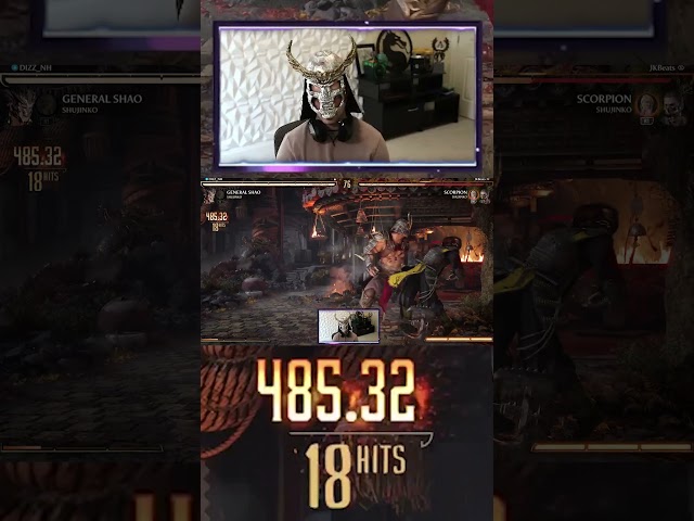 BECOMING FINAL BOSS SHAO KAHN! *58%* #shorts