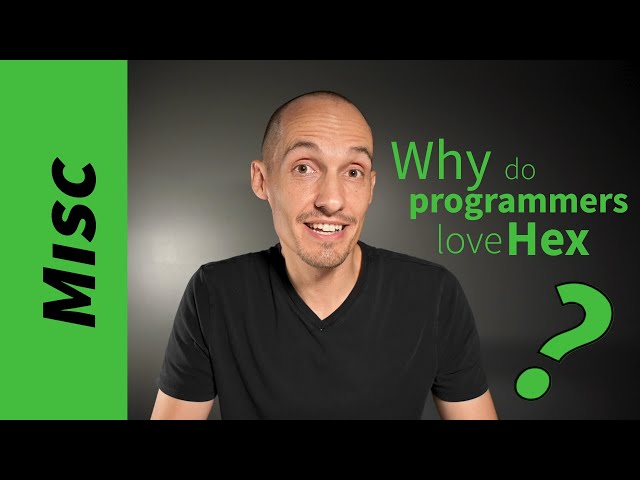 Why do programmers use hexadecimal numbers?