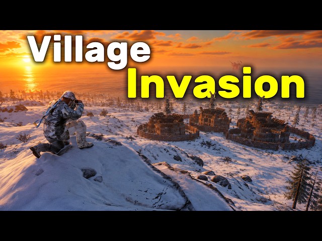 We Invaded the RICHEST Village in Rust Console… (ft. Reworkd)