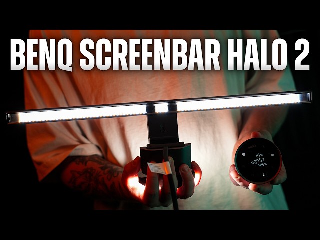 This Desk Light Is Smarter Than You Think – BenQ ScreenBar Halo 2