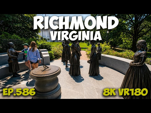 Richmond's Soul: From Colonial Outpost to Creative Powerhouse ep.586 #8k #vr180 #3d