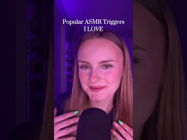They’re just TOO good 😴 #asmr #relax #tingles #asmrtriggers