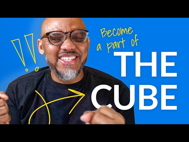 Join THE CUBE: The Community Data Professionals Have Been ASKING For