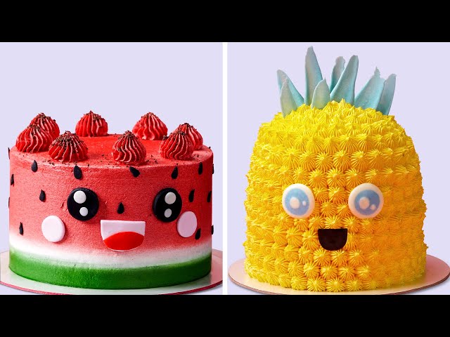 1 Hour Relaxing ⏰ 1000+ So Tasty Cake Decorating Ideas For Everyone 🍓🍋 So Yummy Cake Recipes