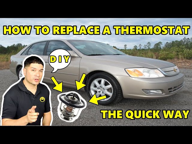 How To Replace A Thermostat In A 2002 Toyota Avalon 1MZ-FE The Quick Way & Easy Way!