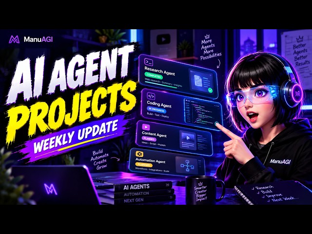 Top AI Agent Projects : GenCode, Okara, Arc, Superhuman Go & Hemory