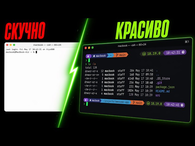Исправь свой УЩЕРБНЫЙ терминал на Mac M4: Fish, Starship, MonoLisa