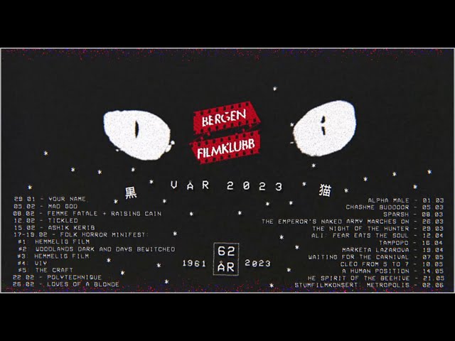 Bergen filmklubb (BFK) - Vårsemester 2023