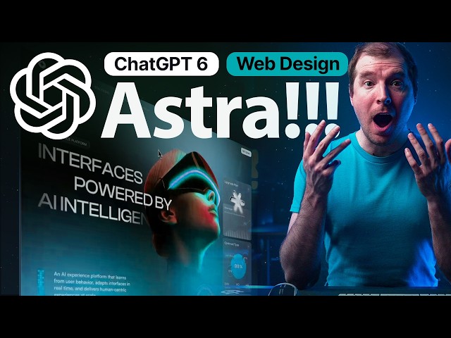 OpenAI GPT 6 Astra Web Design is Insane!