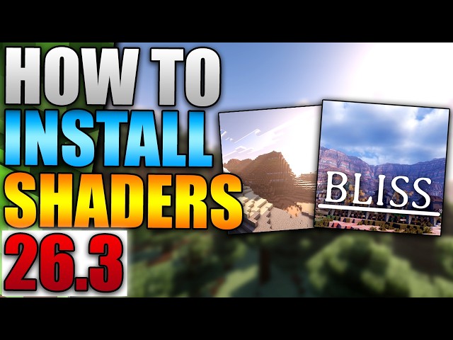 How To Install Shaders In Minecraft 26.3 - Minecraft Shaders (Easy Guide 2026)