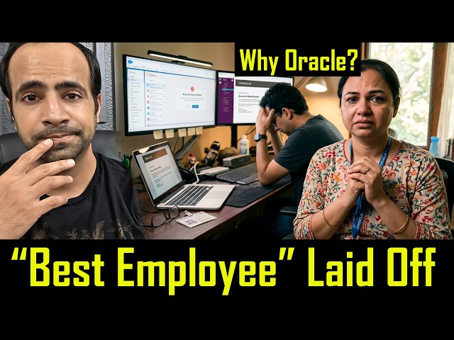Indian Wife Heartbroken over Husband's Layoff from Oracle after 12 years in USA