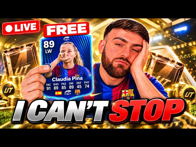 I CAN’T STOP STREAMING Until I Craft POTM PINA SBC🚨