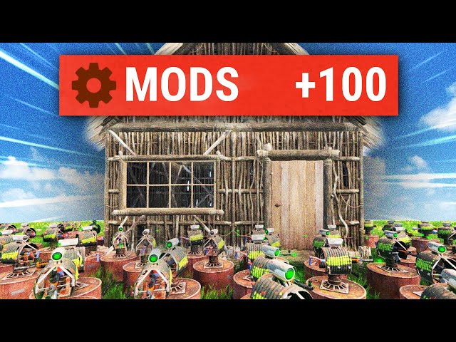 Acting like a NOOB on a Modded Rust Server...