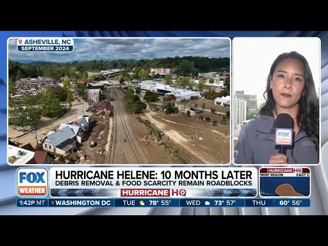 North Carolina Marks 10 Months Since Hurricane Helene's Deadly Flooding