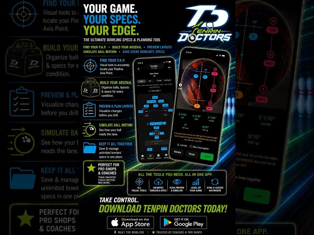 TenPin Doctors App is Live on Apple's App Store! #bowling #apple #appstore