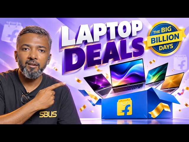 💻 Flipkart Big Billion Days Laptop Deals! 🔥