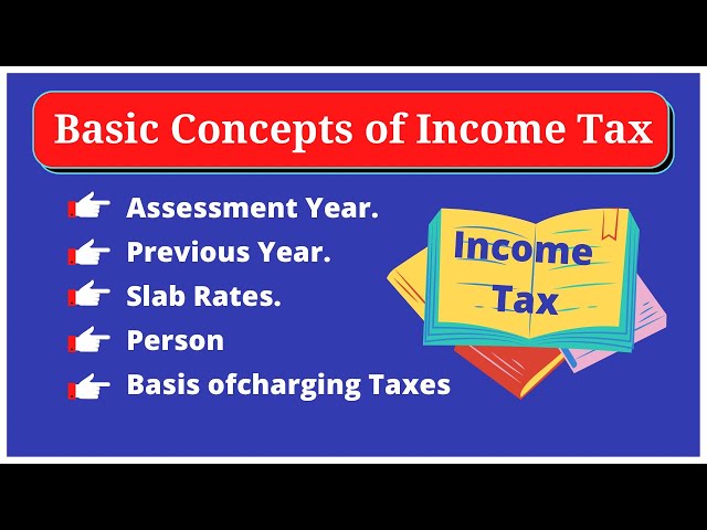 Basic Concept of Income Tax