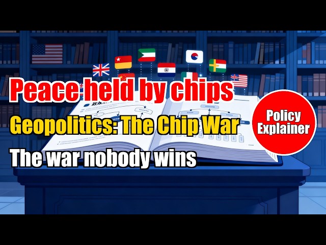 Policy Explainer · Geopolitics (14): Chips: The New Oil | One island runs the wor | Who really wins