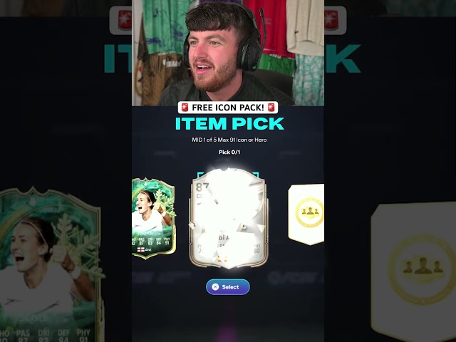 HOW TO GET A FREE ICON PACK ON #eafc26 #ultimateteam #freepack #iconpack