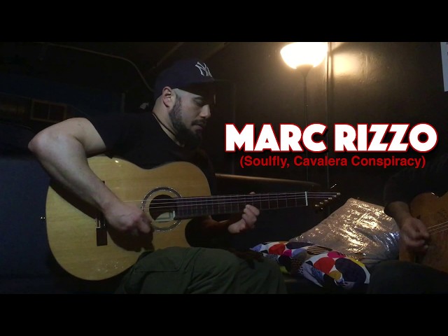 MARC RIZZO & BEN WOODS - Backstage Jam (Ortega Flametal Guitars)